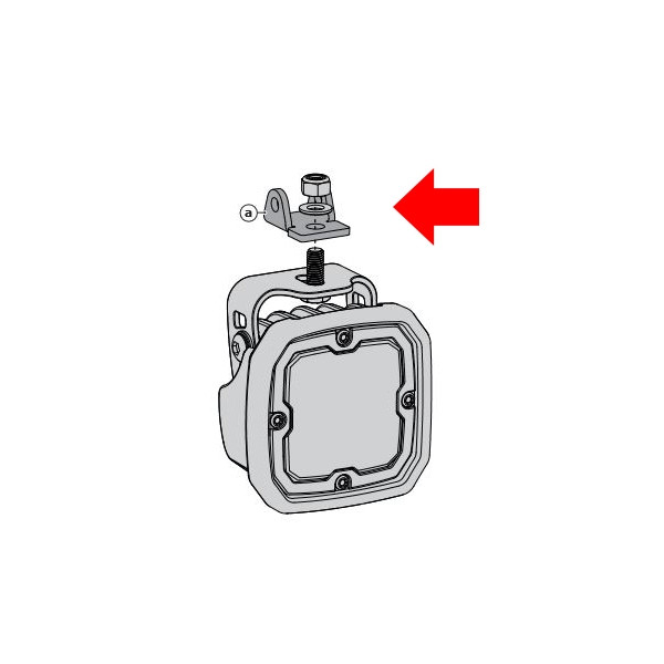 Denali DENALI Crashbar Light Mounting Adapter for Select BMW Motorcycles (rev00)